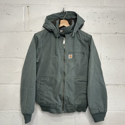Carhartt Sherpa-Lined Wildwood Jacket “Balsam Green” 100815 G02