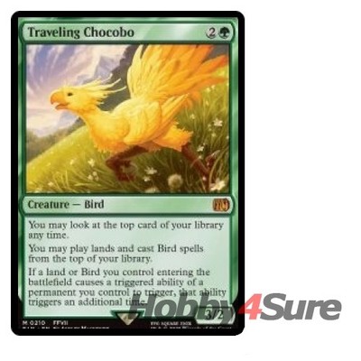 Traveling Chocobo 4枚セット　英語版 Traveling Chocobo (210) M/NM Magic: The Gathering MTG Final