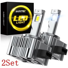 4x AUXITO LED Headlight D1S Bulb D1R High Low Beam HID Xenon Conversion Kit