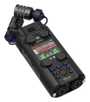 Zoom H5 Studio Tragbarer Audio Recorder Handheld 4-Spur Audio Schnittstelle Neu - Bild 1 von 4