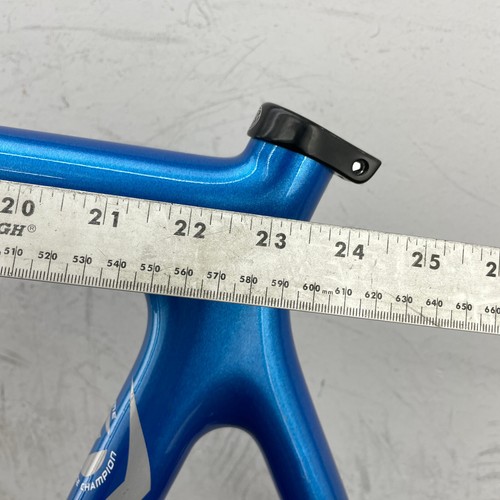 Trek 5000 Frame 62 cm Carbon Fiber 700c TCT 130 Road Race Blue Tall Large Bike - Picture 9 of 24