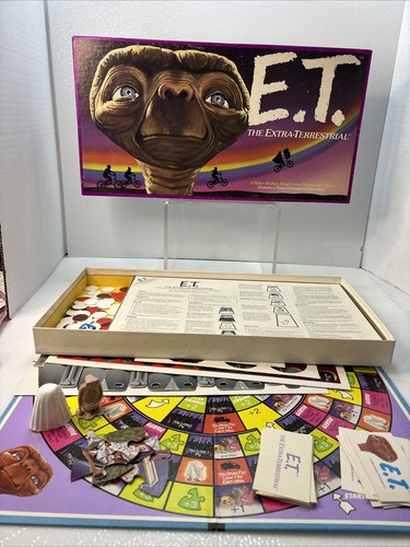 VINTAGE ET BOARD GAME 1982 PARKER BROTHER E.T. The Extra-Terrestrial Complete ET - 第 1/11 張圖片