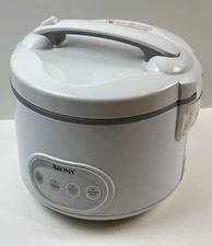 AROMA 8 Cup Rice Cooker Steamer ~ Brown White Rice Vegetables Basket