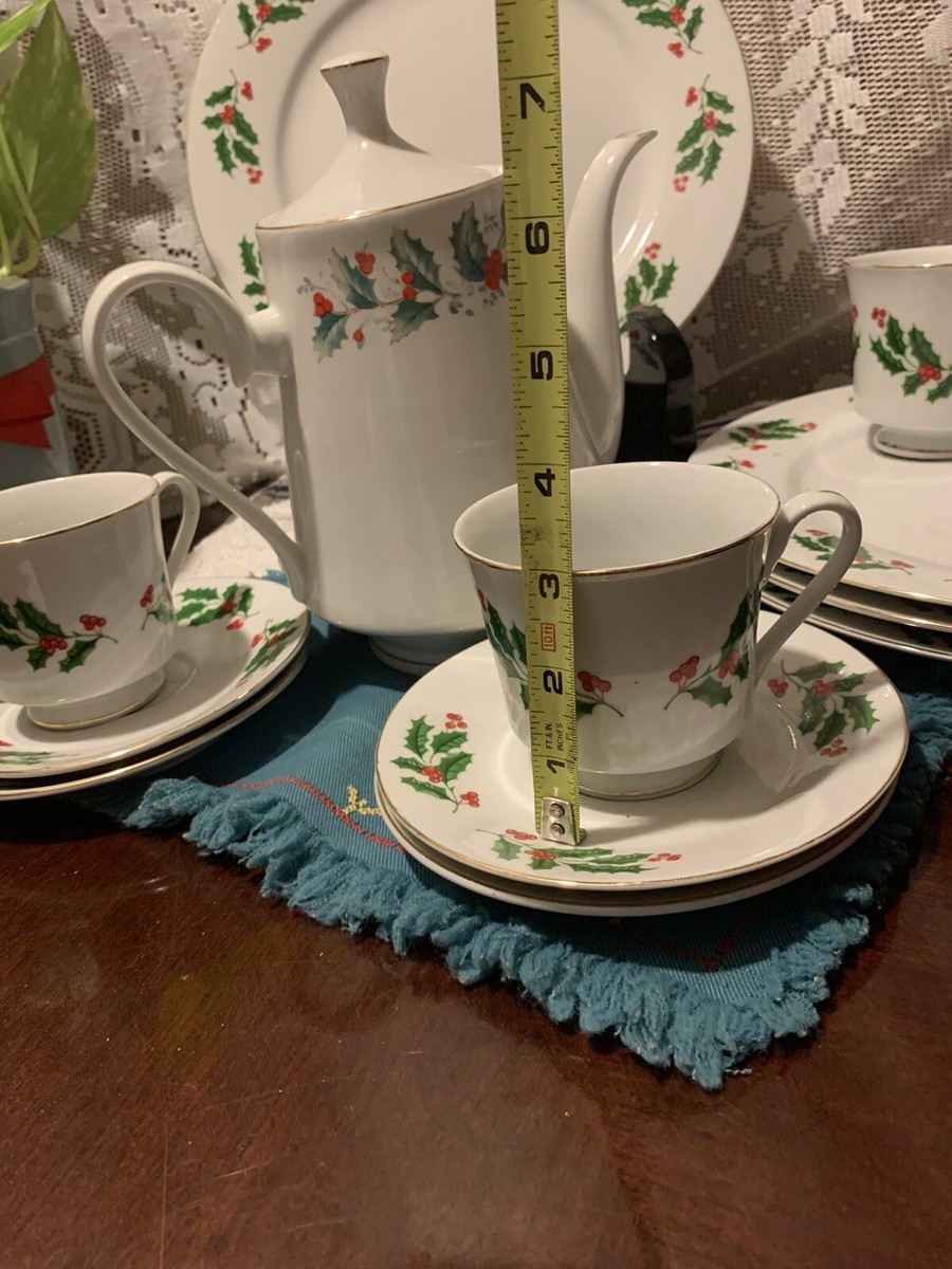 Holiday Macys All the Trimming 12 Piece Dinnerware Set | eBay