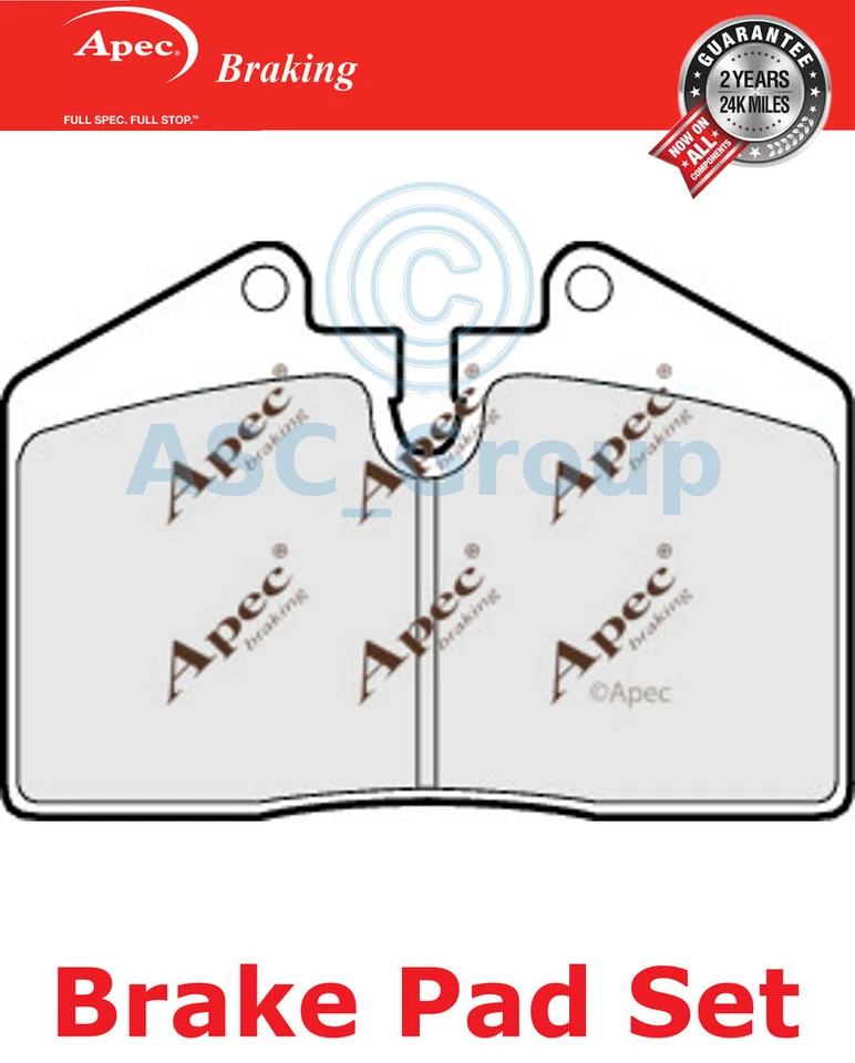Jeu De Plaquettes De Frein Avant Apec Qualité OE Remplacement PAD660 - Photo 1/1