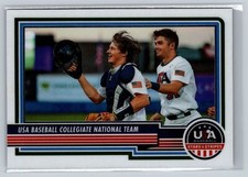 2023 Panini Stars & Stripes USA Baseball #97 Collegiate National Team