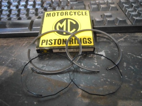 NOS MC Brand 4th O/S 1.00 Keystone Piston Rings Yamaha 69 CT1 MC628 251 ...