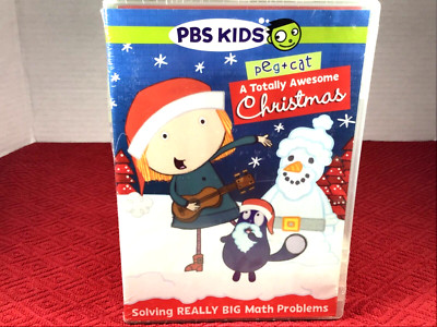Peg + Cat: A Totally Awesome Christmas DVD. Widescreen. New. Fast Shipping