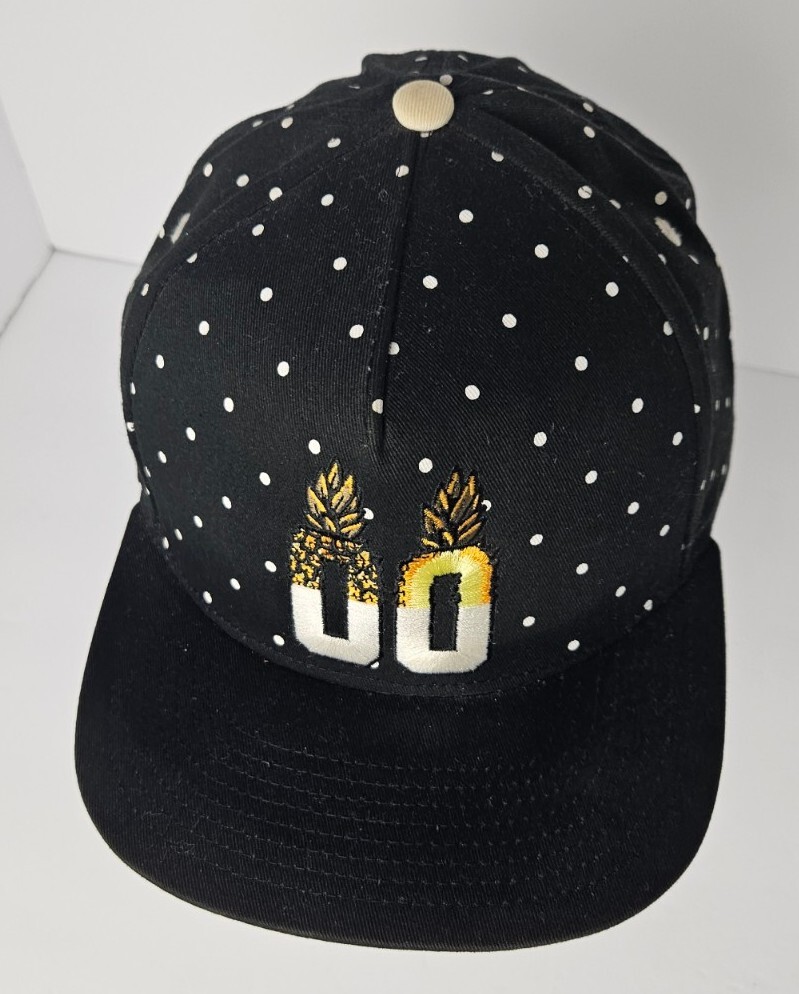 Neff Embroidered Pineapple Double Zero Snapback A… - image 7