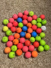 50 Mint Asst Color Maxfli Matte Finish Golf Balls