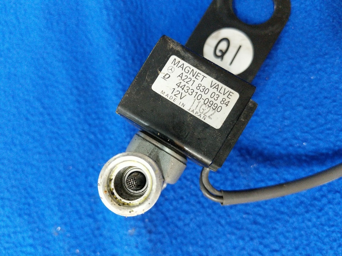 MERCEDES W221 S63 S65 S600 S550 S450 REAR AC SOLENOID VAVLE OEM 