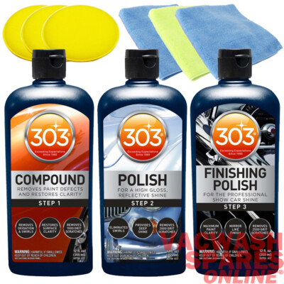 303 COMPOUND - POLISH - FINISH POLISH - RENOVIERUNGSSET - RESTAURIERT FINISH SET