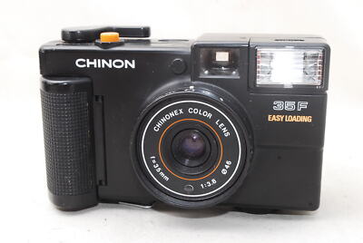 7479) Chinon 35F Easy Loading Point & Shoot Film Camera 35mm F3.8