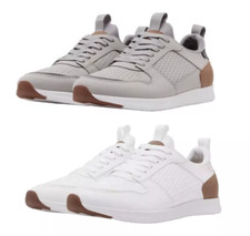 NWT Steve Madden Men's P-Sonny Sneakers Grey White Sizes 8-13 80 2SH053