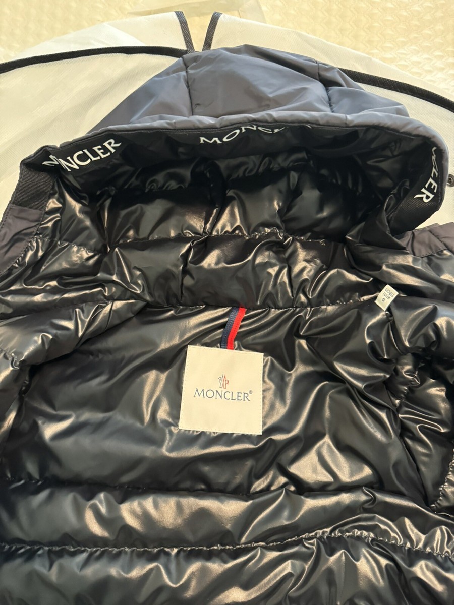 Brand New Moncler Jacket Kids 6 A Navy Iruwa GIUBBOTTO Down Coat