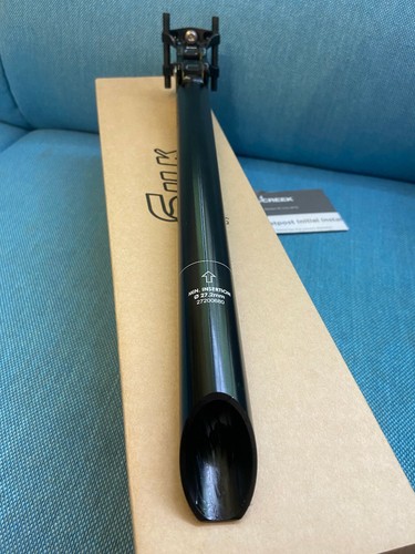 Cane Creek eeSilk 2.0 -27.2x375mm 20mm Travel Aluminum Gravel Seatpost #SP5A272 - Picture 8 of 10