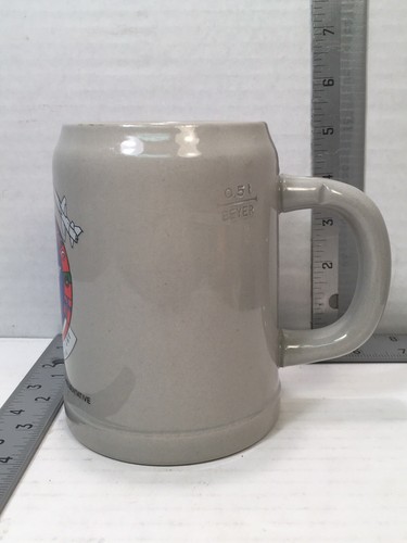 BEER STEIN MUG EURO-NATO JOINT JET PILOT TRAINING W. Germany EUC Marked - Picture 3 of 8