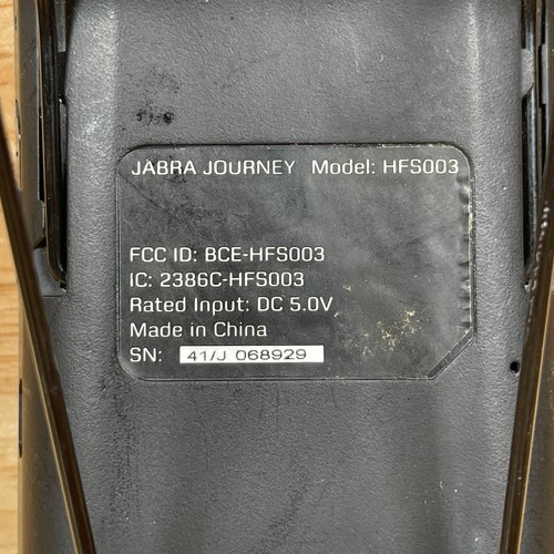 Jabra Journey HFS003 Black Wireless Bluetooth HD Voice Mic In-Car Speakerphone - 第 3/4 張圖片