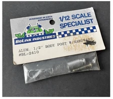 Vintage RC Car Bolink 1/12 Aluminum Body Post Eliminator ? Bandito ?Challenger ?