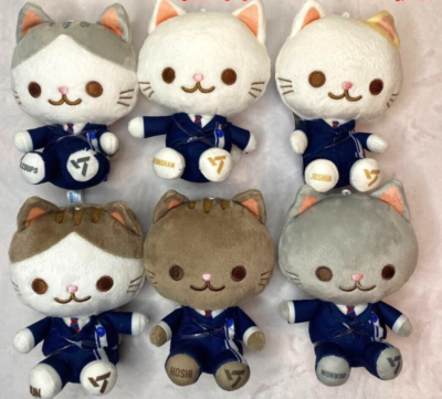 SEVENTEEN Animal Coordy Mini Plush Doll Dream Vol.1 Vol.2 Set Of 6