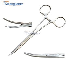 Mosquito Hemostat Forceps Curved 5" Stainless Steel Surgical Instrument Tools