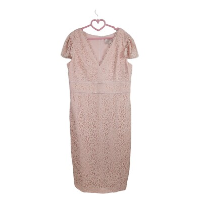 Gal Meets Glam Pink Ginger Rosebud Lace Sheath Dress wedding cocktail Womens 16 | eBay Gal Meets Glam Pink Ginger Rosebud Lace Sheath Dress wedding cocktail Womens 16 | eBay