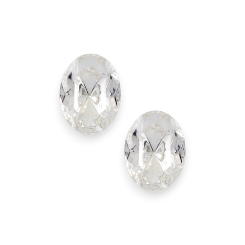 Studex Sensitive 6mm Crystal Shape Gold Plated Stud Earrings - Hypo-Allergenic - Picture 6 of 8