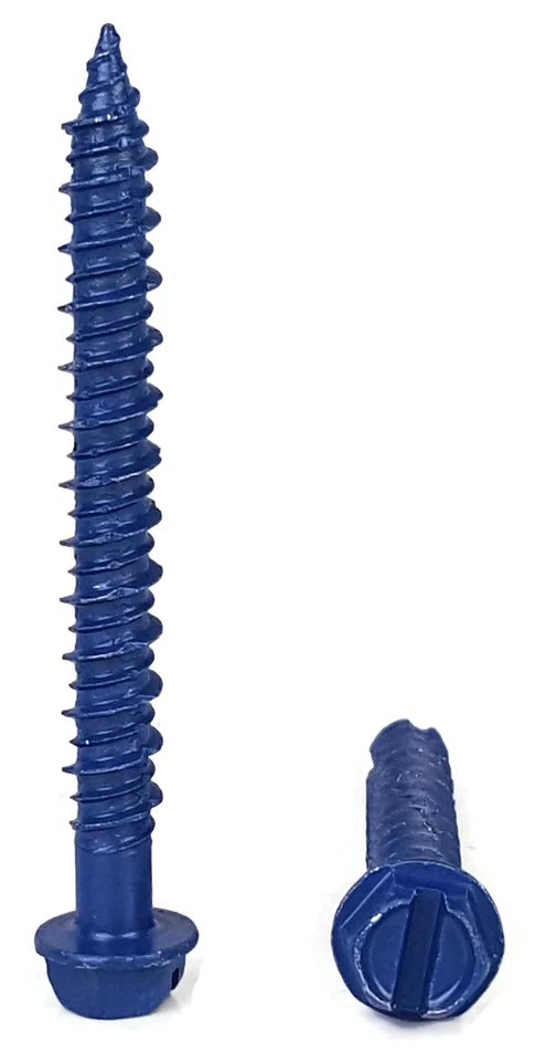 Hex Head Masonry Anchor Concrete Screw 1/4" x 2-3/4" Qty 2,000