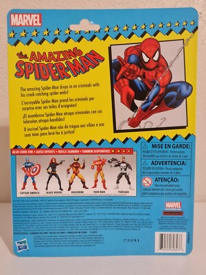 Marvel Legends Retro Vintage Wave 1 The Amazing Spider-Man Action