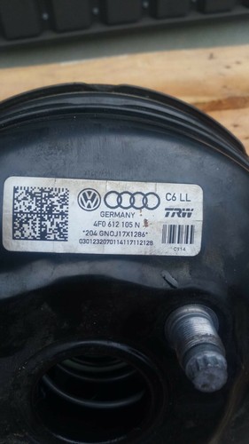 Audi A6 4F C6 2.7 3.0 TDI Bremskraftverstärker Hauptbremszylinder 4F0612105N
