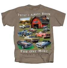 Joe Blow T's Chevy Always Room For One More Mens T-Shirt Camaro Nova Chevelle