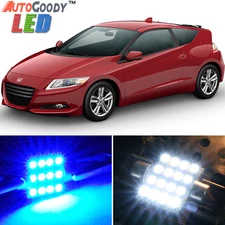11 x Premium Blue LED Lights Interior Package Kit for Honda CRZ 2011-2012 + Tool