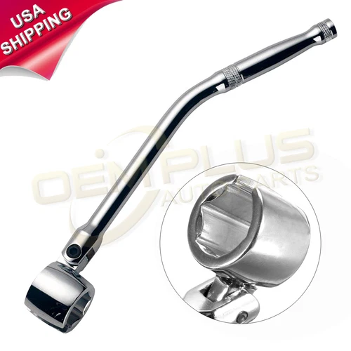 O2 Oxygen Sensor Wrench Flexi-head 7/8" Auto Repair 22mm Hex 6pt Installer Tool