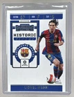 Lionel Messi 2019 Panini Chronicles #HT-LM Contenders Historic Rookie Ticket
