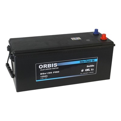 Orbis BSo150 Deep Cycle Solar-Power DC 12V 150Ah Solarbatterie Versorger