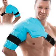 Comfytemp Shoulder Ice Pack Rotator Cuff Cold Therapy Wrap, Ice Packs for Injuri
