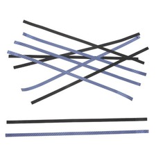 10 Pcs Table Tennis Edge Tape Side Tapes for Paddle Adhesive Racket