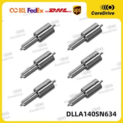 6*Fuel Injector Nozzle DLLA140SN634 for NISSAN UD Big Thumb Convoy/CWM Quon PE6T