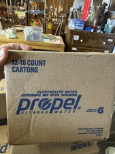 Propel Electrolyte Water Drink Mix  Packets,Raspberry Lemonade 12 X 10ct Box