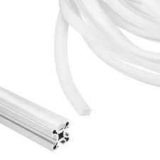 9 Meter f&uuml;r 8mm 20 Series Aluminium Extrusionsprofil Nutabdeckung Dichtung, Wei&szlig;