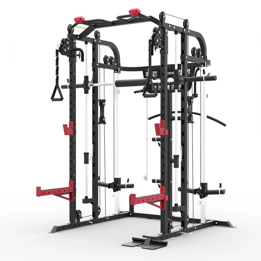 Toorx Asx-90 Stazione Palestra All In One 3 in 1 Dual Pulley Smith Machine Rack - Immagine 3 di 4