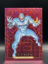 2024 SkyBox Marvel Masterpieces 92 Platinum Ultron #98 Pink Lasers 402/992