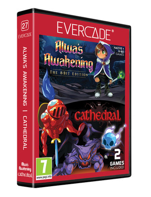 Alwa Cathedral Dual Cartridge - BLAZE TAB Plus - Evercade - Neu & OVP - EU