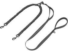 Dog Leash for 2 Dogs, Double Dog Leash with Tangle Free Swivel and Reflective...