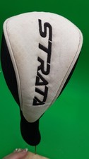 Strata 5H Hybrid Head Cover Black/White SOCK HEADCOVER preowned
