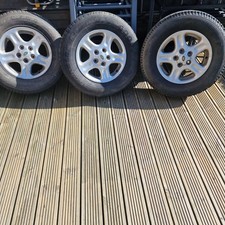 3 X Alloy Wheels And Tyres Land Rover Freelander