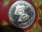 999 FINE SILVER PROOF DEADWOOD ROUND 24.85g CALAMITY JANE NO COA coa78