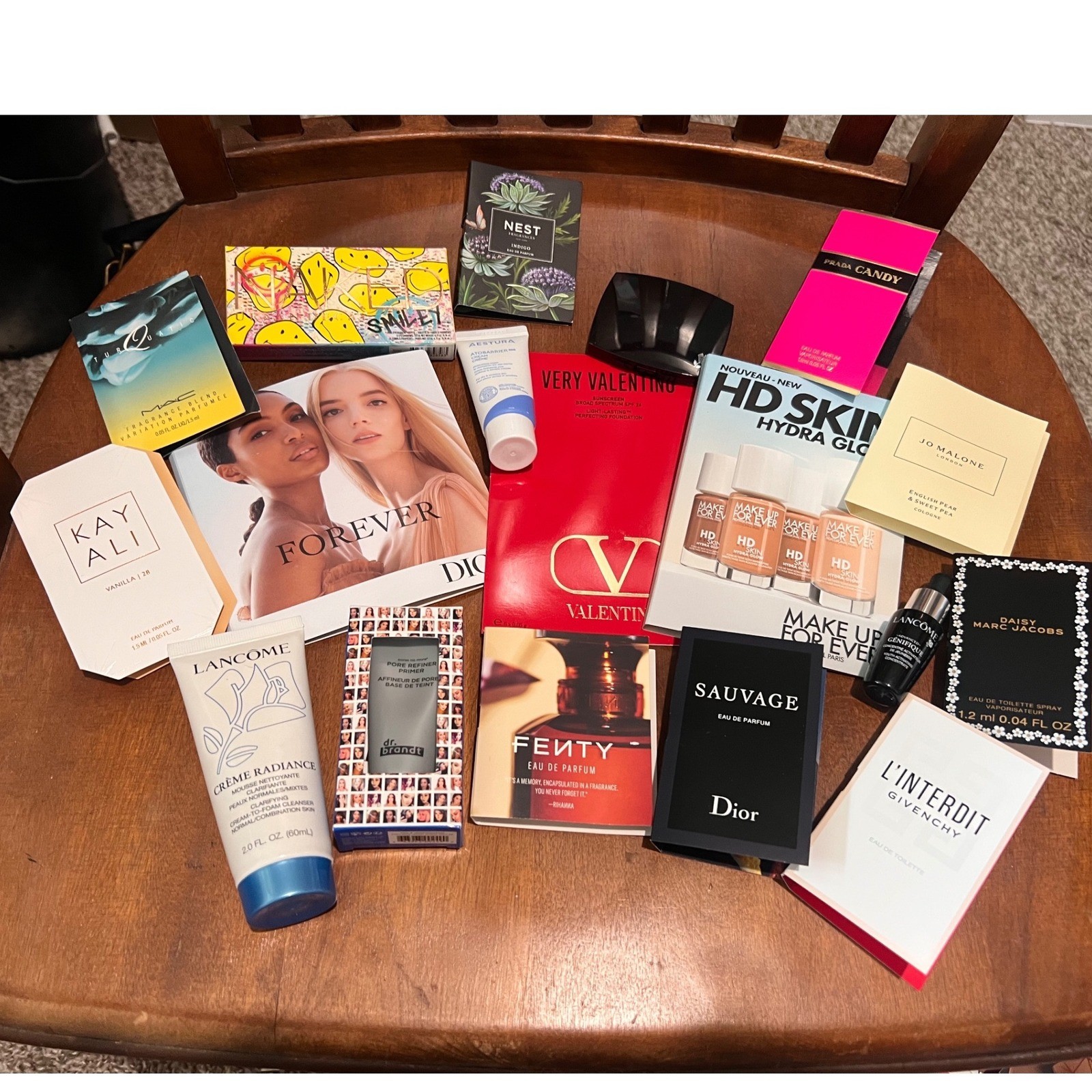 Luxury Designer Beauty Makeup Perfume Bundle Kayali Dior Fenti Givenchy