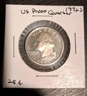 1992-S United States Proof Silver Washington Quarter (USbx) Free Shipping