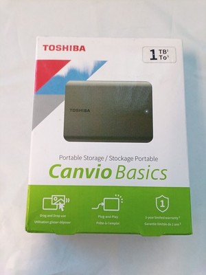 Toshiba Canvio Ready 1 TB Portable External HD USB 3.0 New Black